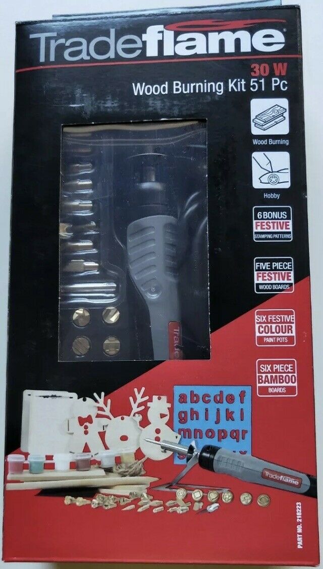 Tradeflame Wood Burning Kit 51Pc Morton's Toys Hobbies & Bikes