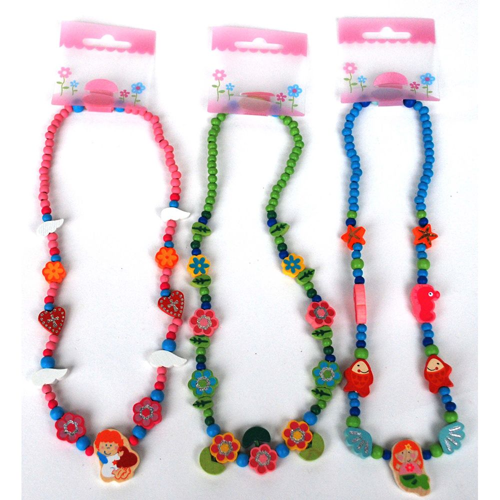 Wooden Fairy Necklace