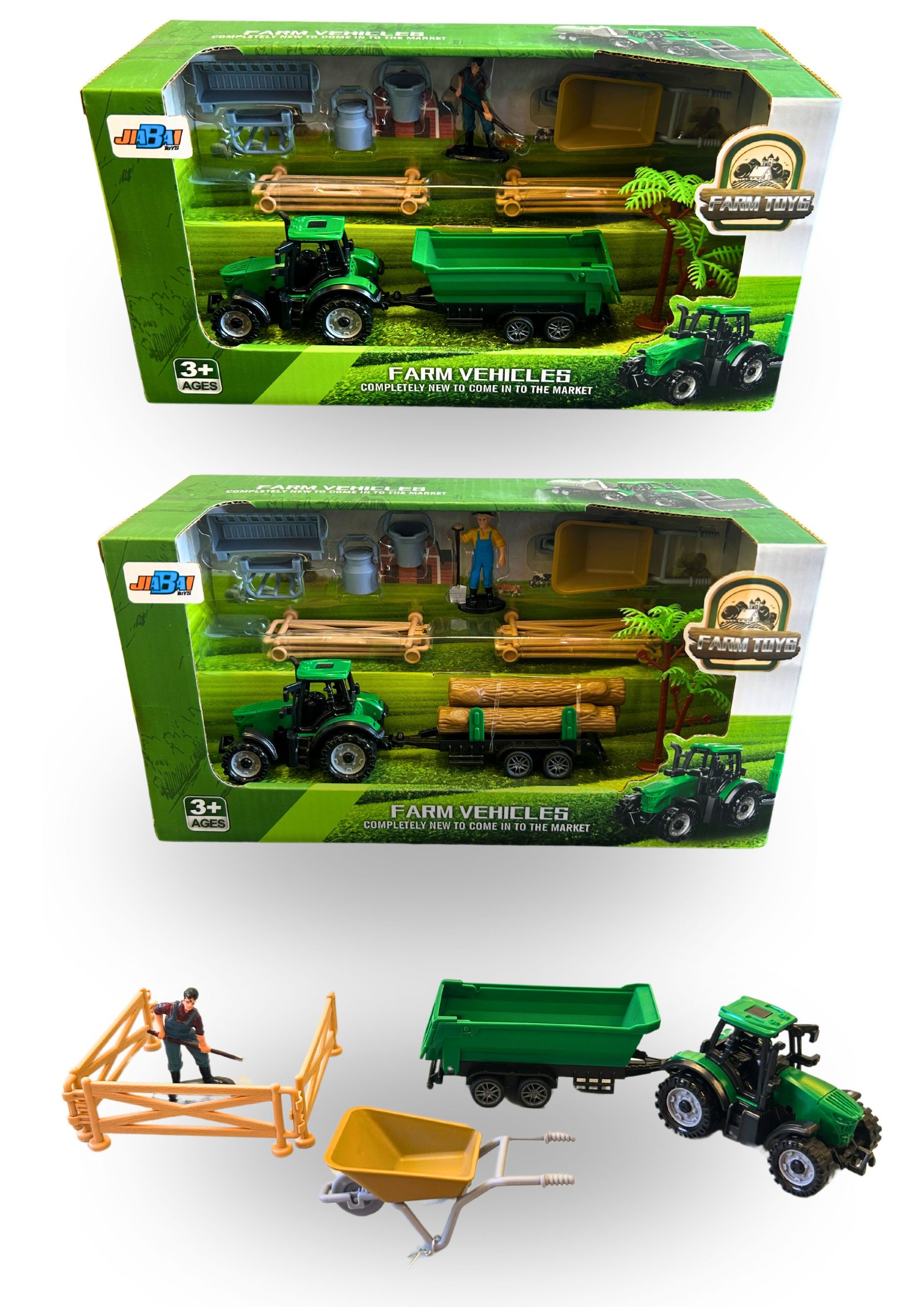 Jia Bai - Farm Vehicles (The Farmer in the Dell Play Set )