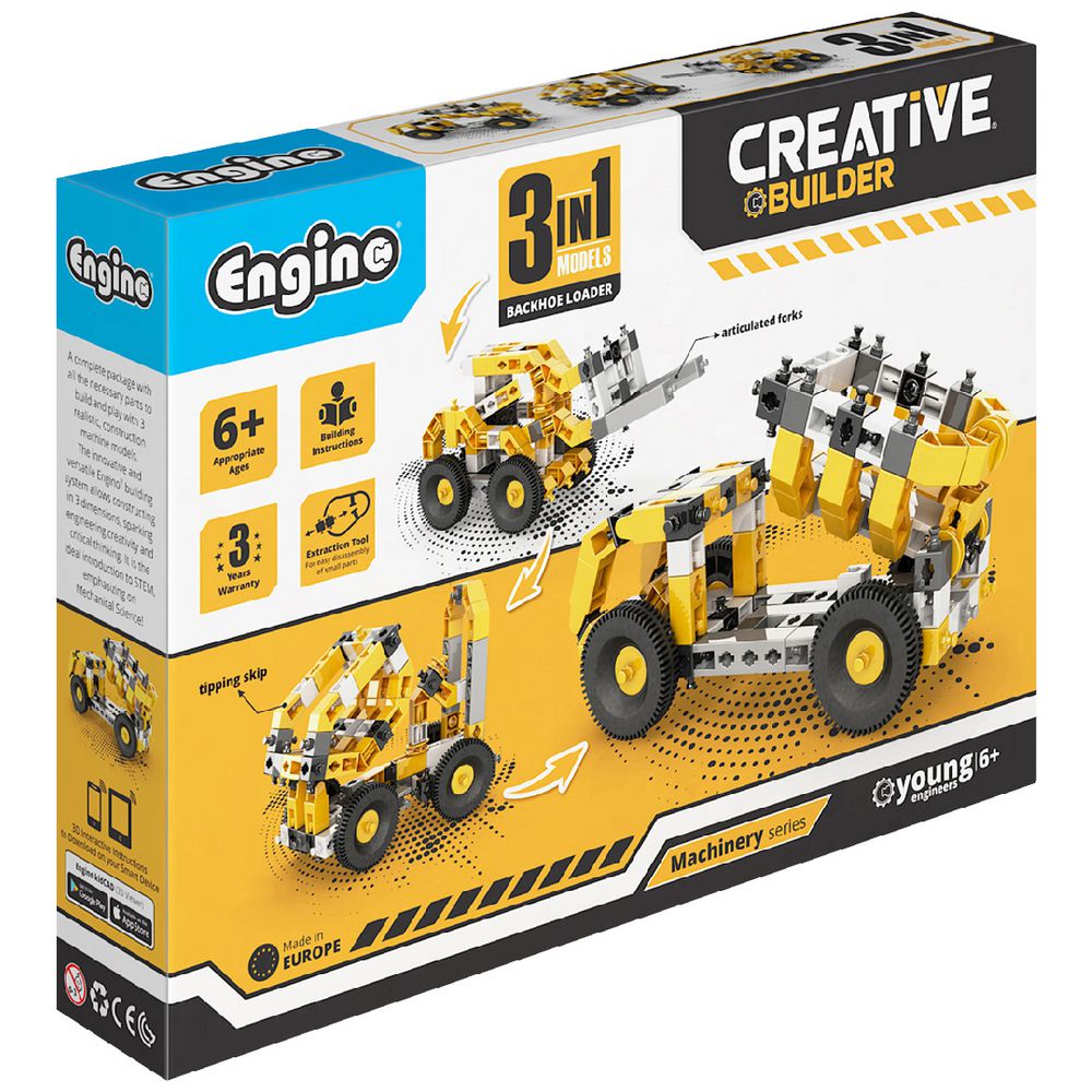ENGINO Creative Builder Machinery Model Kit Tipper Truck