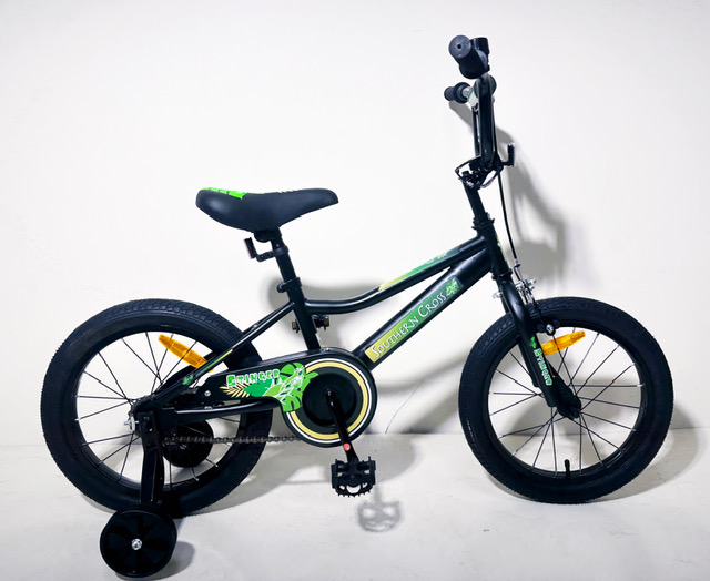 Southern Cross 16" "Stinger" Bike - (Black/Green/Red)