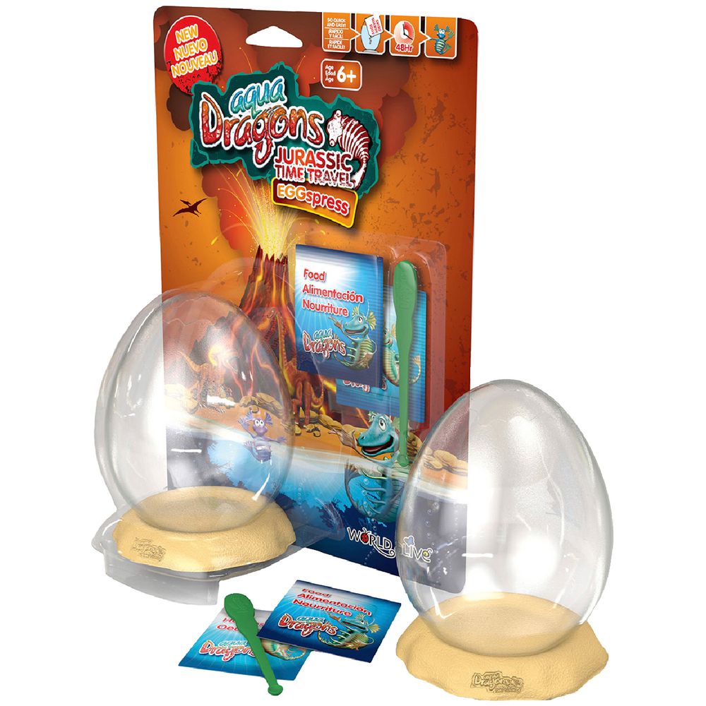 Aqua Dragons EGGspress Jurassic Design