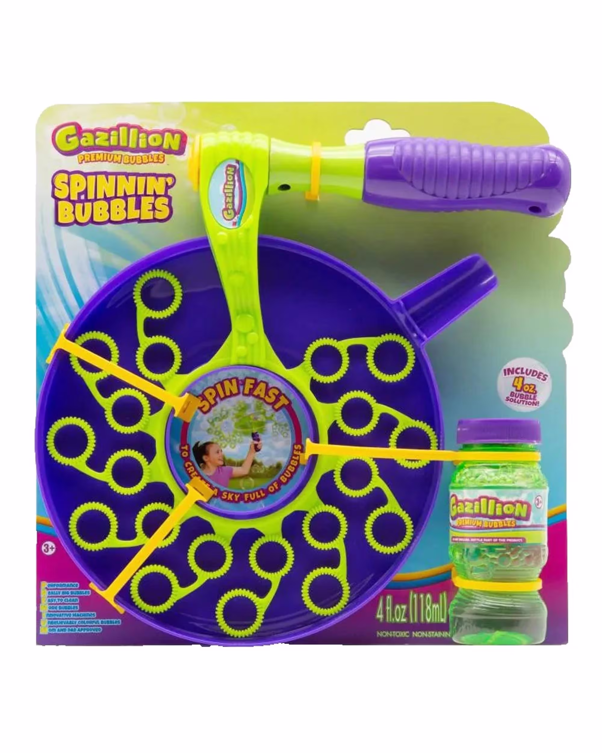 Gazillion Spinning Bubble Wand
