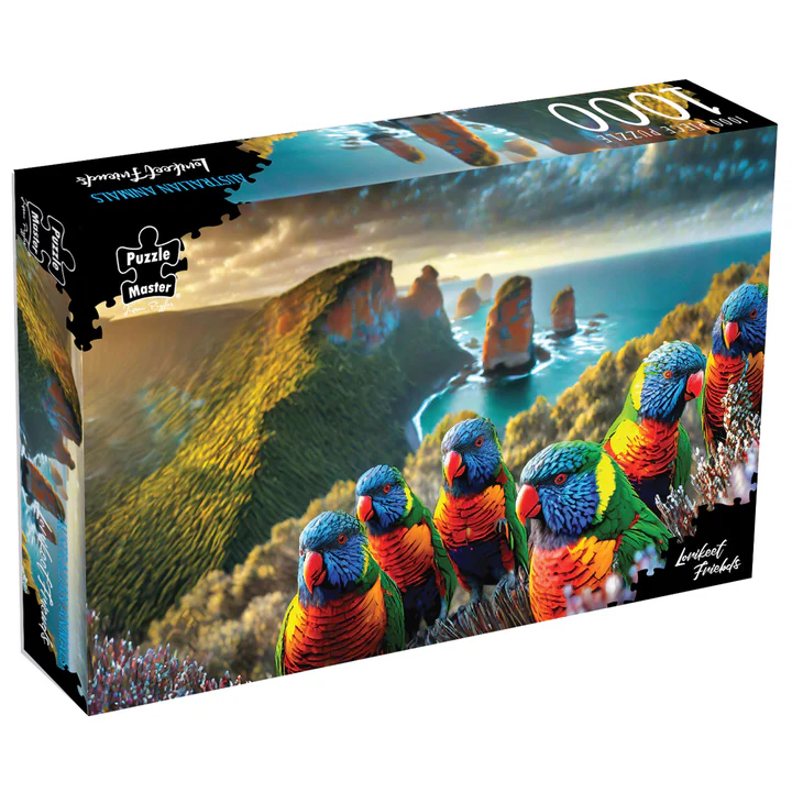 Lorikeet Friends 1000 piece puzzle