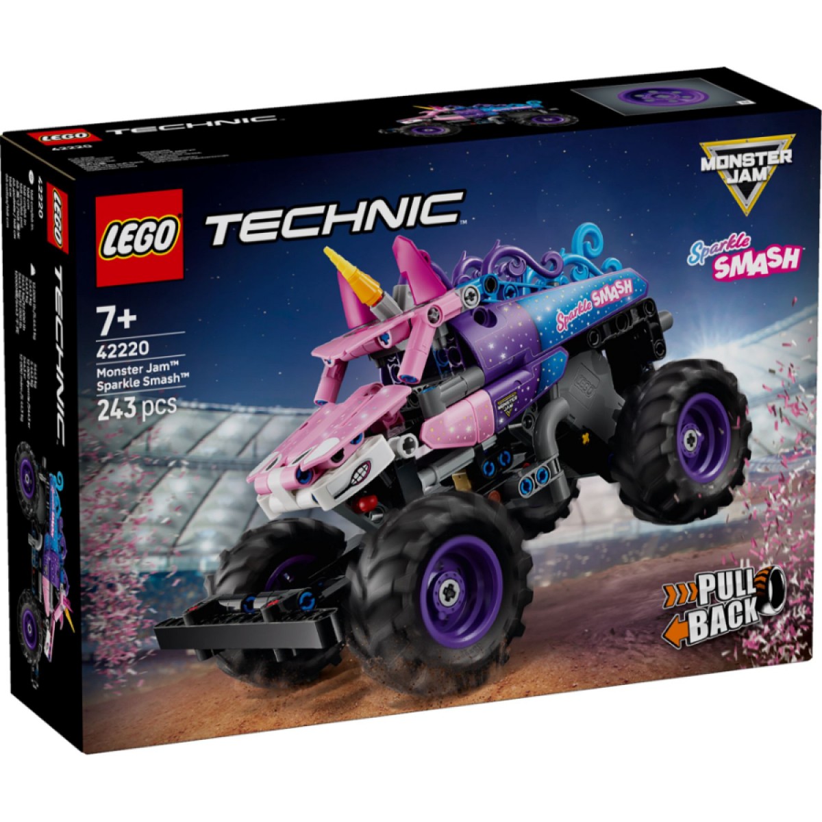 LEGO Technic Monster Jam Sparkle Smash Pull Back - 42220