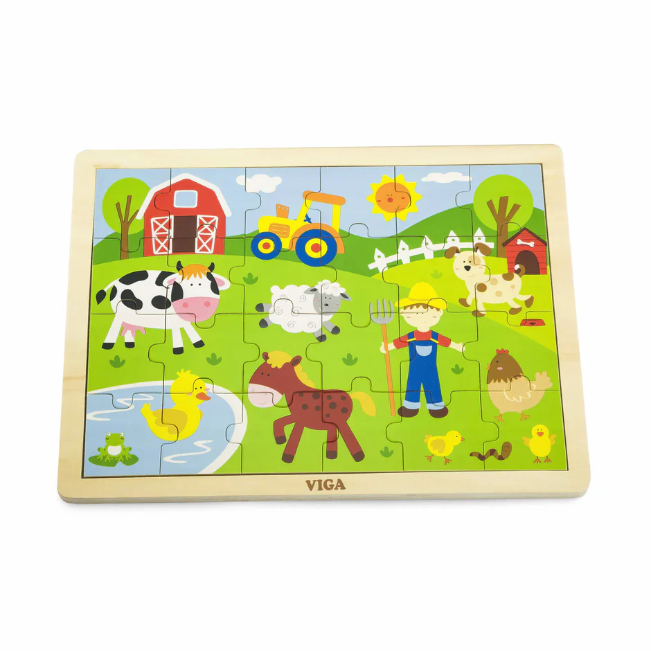 Viga 24pc Puzzle - Farm