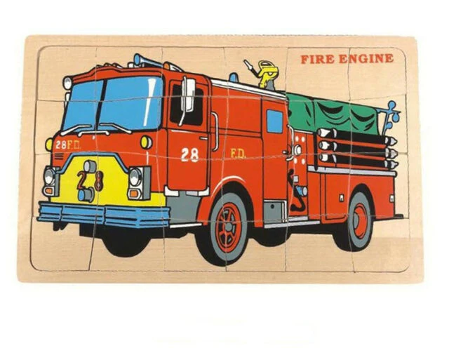 Fun Factory - Puzzle 24 piece Fire Engine